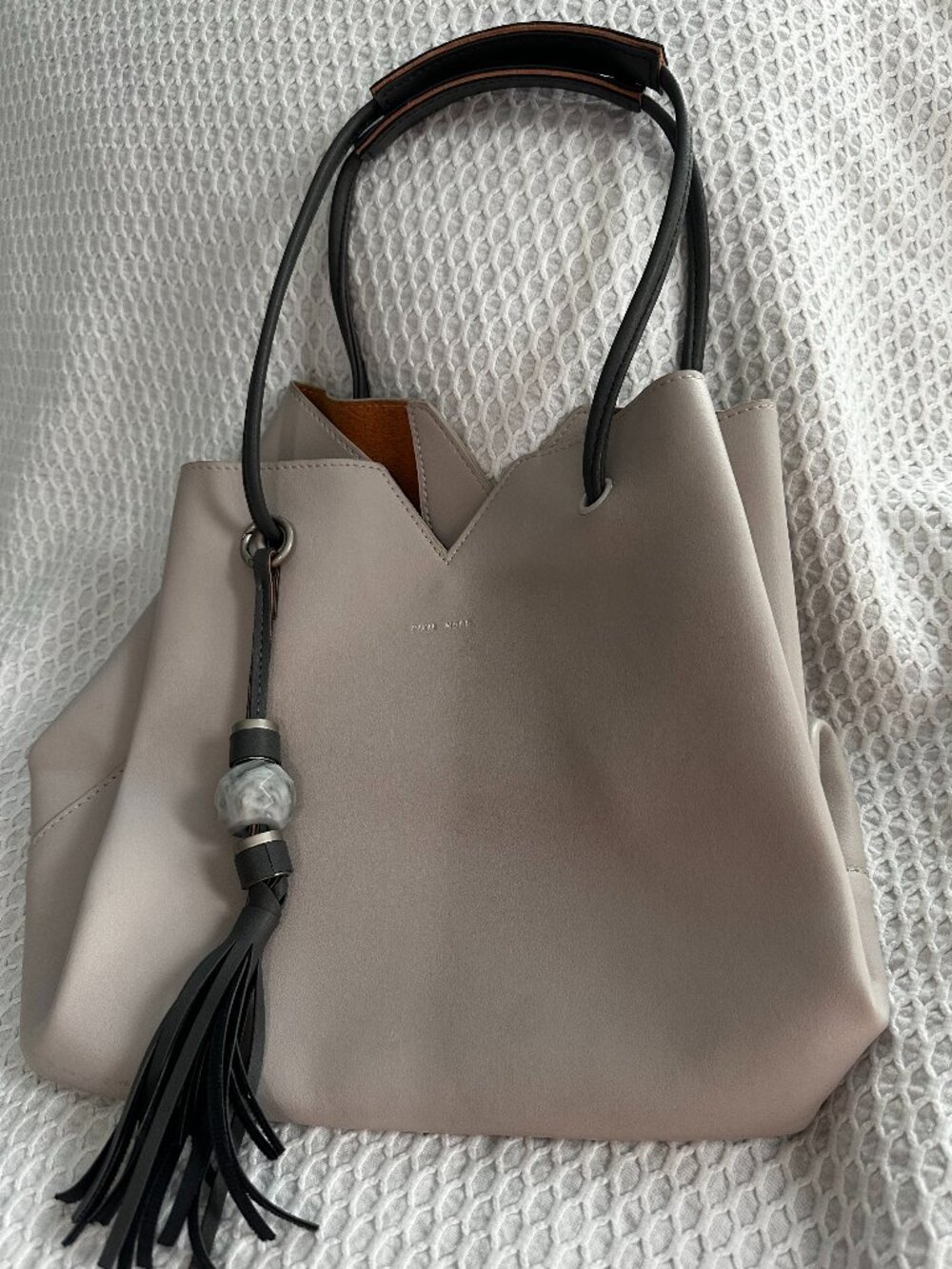 Soft grey Pixi Mood tote